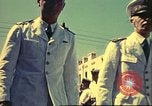Immagine di La vista del tramonto dalla poppa della nave da guerra britannica Casablanca in Marocco, 1943, secondo 50 filmato di repertorio 65675065275