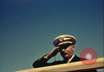 Immagine di La vista del tramonto dalla poppa della nave da guerra britannica Casablanca in Marocco, 1943, secondo 59 filmato di repertorio 65675065275