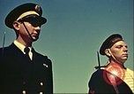 Immagine di La vista del tramonto dalla poppa della nave da guerra britannica Casablanca in Marocco, 1943, secondo 62 filmato di repertorio 65675065275