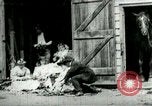 Image of husking bee West Orange New Jersey USA, 1898, second 1 stock footage video 65675065287