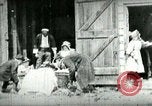 Image of husking bee West Orange New Jersey USA, 1898, second 25 stock footage video 65675065287