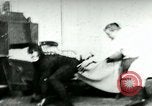 Image of man in gorilla costume West Orange New Jersey USA, 1898, second 23 stock footage video 65675065288