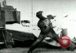 Image of man in gorilla costume West Orange New Jersey USA, 1898, second 27 stock footage video 65675065288