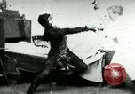 Image of man in gorilla costume West Orange New Jersey USA, 1898, second 28 stock footage video 65675065288