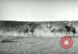 Image of cowboy lassos steer United States USA, 1898, second 10 stock footage video 65675065291