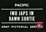 Image japonais Silent attack Okinawa îles Ryukyu, 1945, de la seconde 4 séquences d'archives historiques vidéo 65675065312