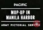 Image 1380th Ingénieurs La baie de Manille Philippines, 1945, de la seconde 1 séquences d'archives historiques vidéo 65675065313