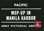 Image 1380th Ingénieurs La baie de Manille Philippines, 1945, de la seconde 5 séquences d'archives historiques vidéo 65675065313