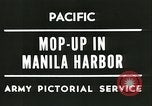 Image 1380th Ingénieurs La baie de Manille Philippines, 1945, de la seconde 6 séquences d'archives historiques vidéo 65675065313
