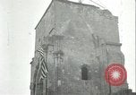 Image of U.S. troops raise flag on radio tower celebrating Armistice France, 1918, second 39 stock footage video 65675065322