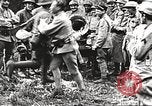 Image of U.S. and French troops celebrate World War 1 armistice France, 1918, second 20 stock footage video 65675065364