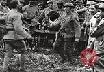 Image of U.S. and French troops celebrate World War 1 armistice France, 1918, second 24 stock footage video 65675065364