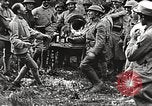 Image of U.S. and French troops celebrate World War 1 armistice France, 1918, second 25 stock footage video 65675065364