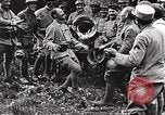 Image of U.S. and French troops celebrate World War 1 armistice France, 1918, second 27 stock footage video 65675065364
