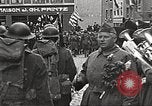 Standbild französische Truppen Frankreich, 1919, aus Sekunde 9 historischem Filmmaterial Videoclip 65675065365