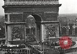 Standbild französische Truppen Frankreich, 1919, aus Sekunde 15 historischem Filmmaterial Videoclip 65675065365