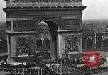Standbild französische Truppen Frankreich, 1919, aus Sekunde 17 historischem Filmmaterial Videoclip 65675065365