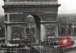 Standbild französische Truppen Frankreich, 1919, aus Sekunde 19 historischem Filmmaterial Videoclip 65675065365