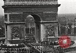 Standbild französische Truppen Frankreich, 1919, aus Sekunde 20 historischem Filmmaterial Videoclip 65675065365
