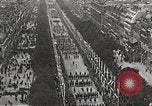 Standbild französische Truppen Frankreich, 1919, aus Sekunde 28 historischem Filmmaterial Videoclip 65675065365