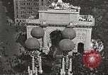 Image of Aerial views of World War I victory parade New York City USA, 1919, second 4 stock footage video 65675065368