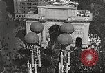 Image of Aerial views of World War I victory parade New York City USA, 1919, second 5 stock footage video 65675065368