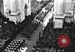 Image of Aerial views of World War I victory parade New York City USA, 1919, second 8 stock footage video 65675065368