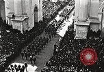 Image of Aerial views of World War I victory parade New York City USA, 1919, second 11 stock footage video 65675065368