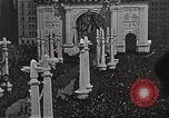 Image of Aerial views of World War I victory parade New York City USA, 1919, second 18 stock footage video 65675065368