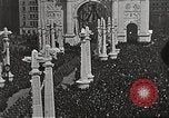 Image of Aerial views of World War I victory parade New York City USA, 1919, second 20 stock footage video 65675065368