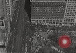 Image of Aerial views of World War I victory parade New York City USA, 1919, second 33 stock footage video 65675065368