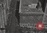 Image of Aerial views of World War I victory parade New York City USA, 1919, second 34 stock footage video 65675065368