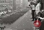 Image of Aerial views of World War I victory parade New York City USA, 1919, second 45 stock footage video 65675065368