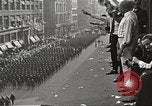 Image of Aerial views of World War I victory parade New York City USA, 1919, second 46 stock footage video 65675065368