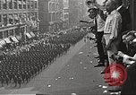 Image of Aerial views of World War I victory parade New York City USA, 1919, second 49 stock footage video 65675065368