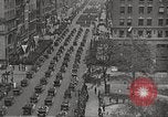 Image of Aerial views of World War I victory parade New York City USA, 1919, second 51 stock footage video 65675065368
