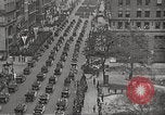 Image of Aerial views of World War I victory parade New York City USA, 1919, second 52 stock footage video 65675065368