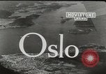 Standbild Aerial view Oslo Norwegen, 1946, aus Sekunde 5 historischem Filmmaterial Videoclip 65675065377