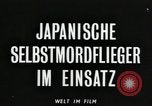 Image of Kamikaze airplanes Pacific Ocean, 1944, second 5 stock footage video 65675065378