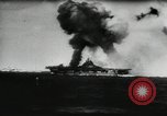 Image of Kamikaze attack Pacific Ocean, 1945, second 62 stock footage video 65675065379