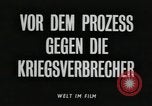 Image of Robert H Jackson Nuremberg Germany, 1945, second 3 stock footage video 65675065381