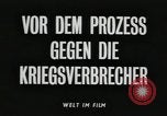 Image of Robert H Jackson Nuremberg Germany, 1945, second 5 stock footage video 65675065381