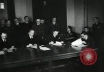 Image of Robert H Jackson Nuremberg Germany, 1945, second 13 stock footage video 65675065381