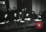 Image of Robert H Jackson Nuremberg Germany, 1945, second 15 stock footage video 65675065381