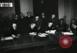 Image of Robert H Jackson Nuremberg Germany, 1945, second 20 stock footage video 65675065381