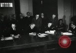Image of Robert H Jackson Nuremberg Germany, 1945, second 21 stock footage video 65675065381