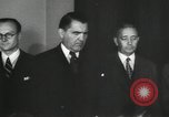 Image of Robert H Jackson Nuremberg Germany, 1945, second 27 stock footage video 65675065381