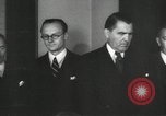 Image of Robert H Jackson Nuremberg Germany, 1945, second 29 stock footage video 65675065381