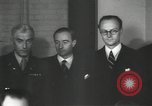Image of Robert H Jackson Nuremberg Germany, 1945, second 32 stock footage video 65675065381