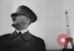 Standbild Adolf Hitler Frankreich, 1940, aus Sekunde 45 historischem Filmmaterial Videoclip 65675065382